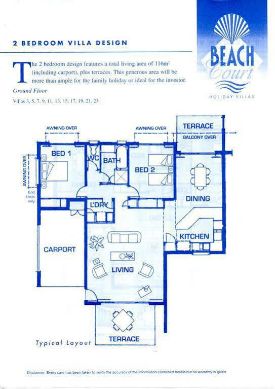 At Beach Court Holiday Villas Airlie Beach Exterior photo